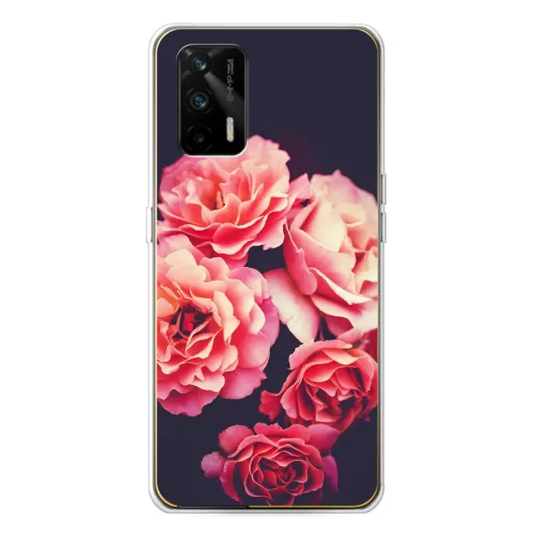 Чехол с рисунком «Бутоны» для Realme GT 5G Чехол с рисунком «Бутоны» для Realme GT 5G