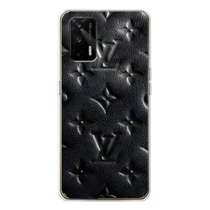 Текстурний Чохол Louis Vuitton для ДжіТі 5G (Чорний ЛВ)