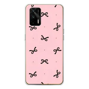 Чохол банти для Realme GT 5G (Чорні бантики)