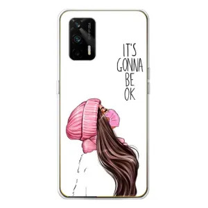 Чохол Стильні дівчата на Realme GT 5G (Дівчина в масці)