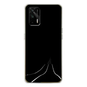 Чохол з картинками на чорному фоні для Realme GT 5G (Дорога)