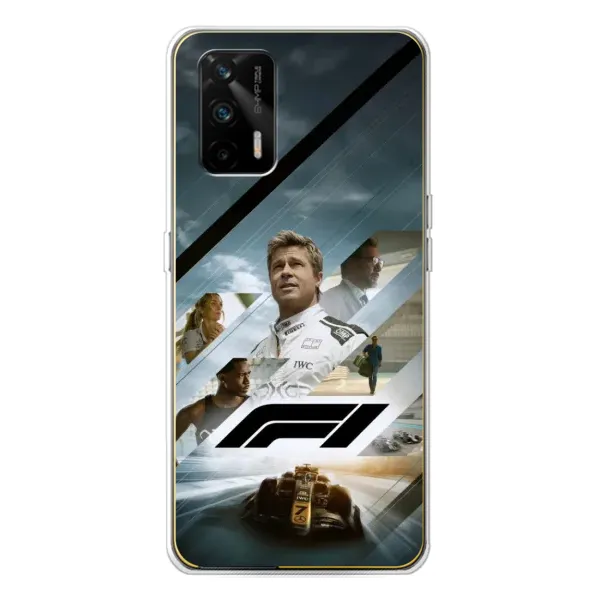 Чехол с рисунком «Фильм Формула 1» для Realme GT 5G Чехол с рисунком «Фильм Формула 1» для Realme GT 5G