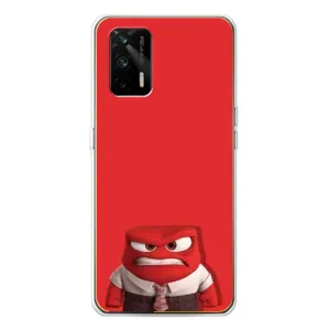 Чехол Головоломка для Realme GT 5G - (AlphaPrint) (Гнев)