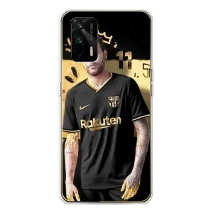 Силиконовый Чехол Realme GT 5G (Gold Neymar)