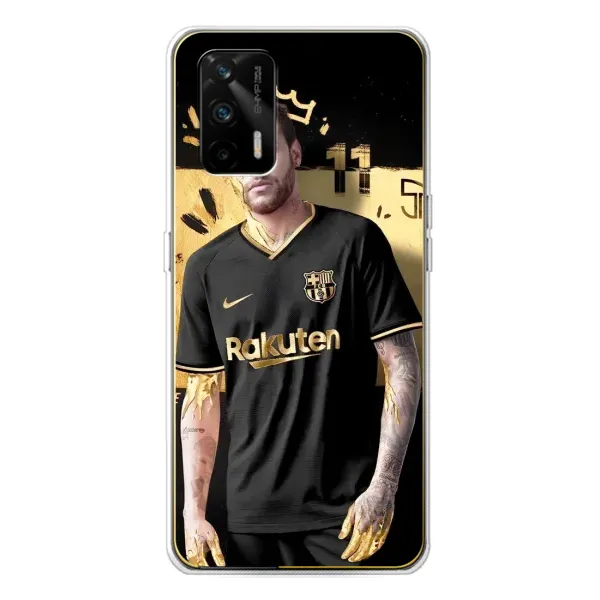 Чехол с рисунком «Gold Neymar» для Realme GT 5G Чехол с рисунком «Gold Neymar» для Realme GT 5G