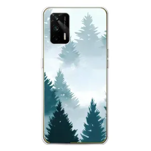 Летний Чехол на Realme GT 5G (Горный лес)