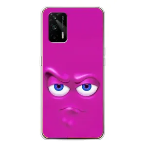 Чохли (ТПУ) (смішні стікери) для Realme GT 5G (Хитра мордочка)