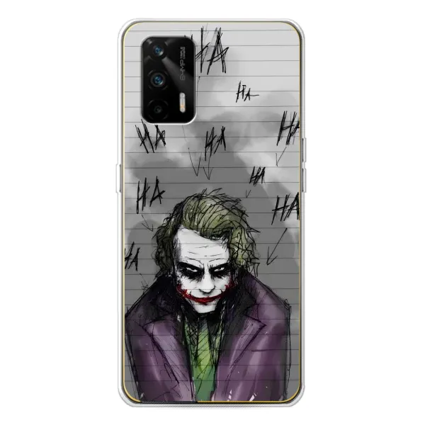Чехол с рисунком «Joker клоун» для Realme GT 5G Чехол с рисунком «Joker клоун» для Realme GT 5G