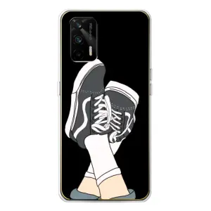 Чохол з Прикольним Принтом на Realme GT 5G (Кеди)
