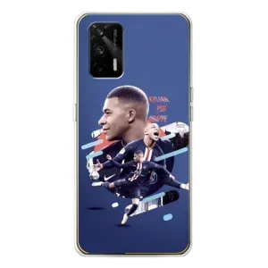 Чехол (TPU) с Футболистом на Realme GT 5G (Килиан)