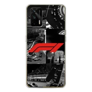 Чехол фильм Формула 1 для Realme GT 5G (Коллаж Формула 1)