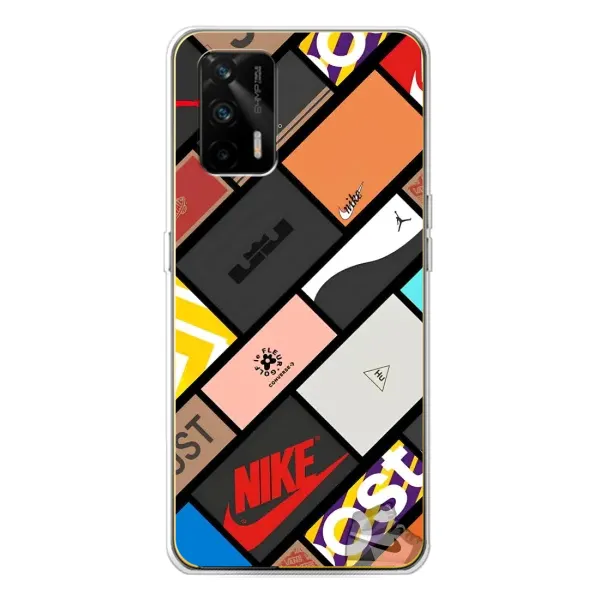 Чехол с рисунком «Коробки» для Realme GT 5G Чехол с рисунком «Коробки» для Realme GT 5G