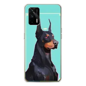 Чехол ДОБЕРМАН для Realme GT 5G (Король доберман)