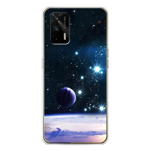 Чехол с рисунком «Космический вид» для Realme GT 5G Чехол с рисунком «Космический вид» для Realme GT 5G