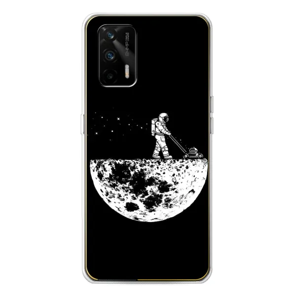 Чехол с рисунком «Космонавт» для Realme GT 5G Чехол с рисунком «Космонавт» для Realme GT 5G
