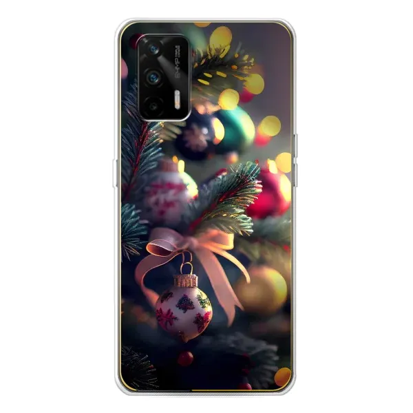 Чехол с рисунком «Красивая елочка» для Realme GT 5G