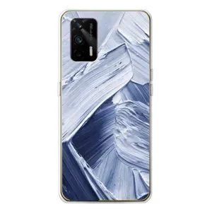 Чехлы со смыслом для Realme GT 5G (Краски мазки)