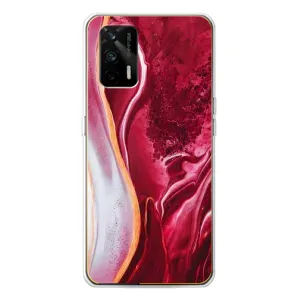 Чехлы с тематикой "Мрамор" на ДжиТи 5G (Красный мрамор)