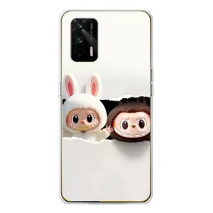 Чехол с принтом Лабубу для Realme GT 5G (Фигурки Labubu)