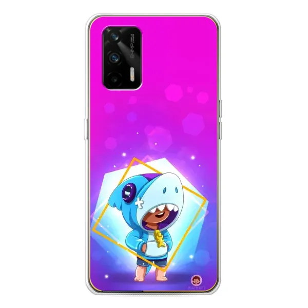 Чехол с рисунком «Леон в костюме Акулы» для Realme GT 5G