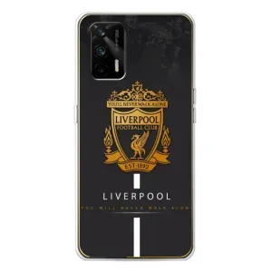 Силиконовые Чехлы принт Футбол на Realme GT 5G (Liverpool)