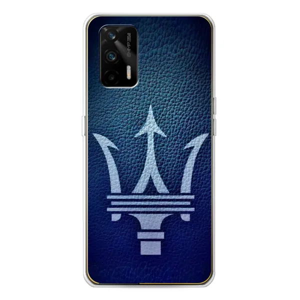 Чехол с рисунком «Лого Maserati» для Realme GT 5G Чехол с рисунком «Лого Maserati» для Realme GT 5G