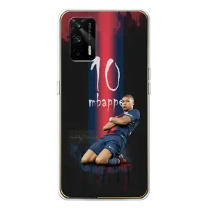 Чехол (TPU) с Футболистом на Realme GT 5G (MBAPPE 10)