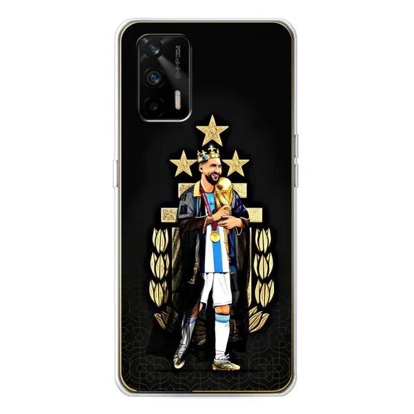 Чехол с рисунком «Месси король» для Realme GT 5G Чехол с рисунком «Месси король» для Realme GT 5G