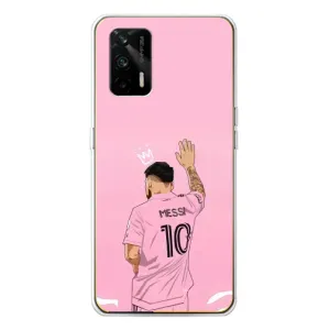 Чехлы Лео Месси в Майами на Realme GT 5G (Месси Маями)