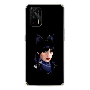Чехлы с принтом Уэнсдей на Realme GT 5G (Милая Уэнсдей)