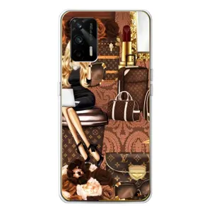 Чохол Стиль Louis Vuitton на Realme GT 5G (Мода Луі Віттон)