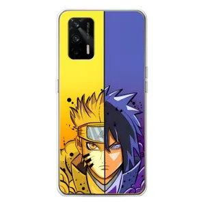 Купить Чохли на телефон з принтом Anime для Realme GT 5G (Naruto Vs Sasuke)