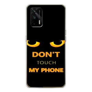 Чохол з Прикольним Принтом на Realme GT 5G (Не чіпай мій телефон)