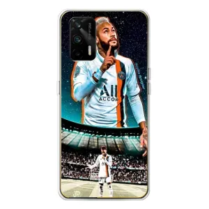 Силиконовый Чехол Realme GT 5G (Неймар ПСЖ)