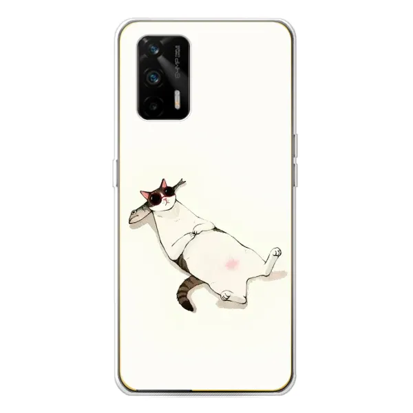 Чехол с рисунком «Отдых» для Realme GT 5G Чехол с рисунком «Отдых» для Realme GT 5G