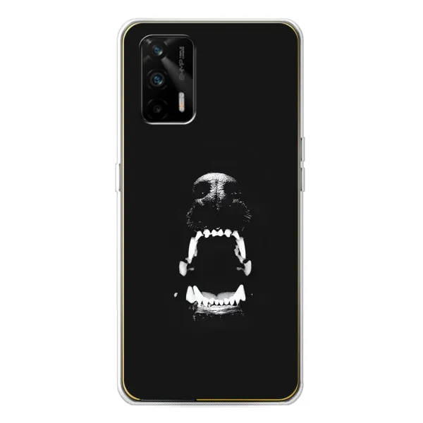 Чехол с рисунком «Пасть добермана» для Realme GT 5G