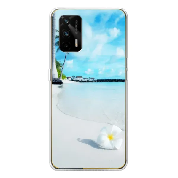 Чехол с рисунком «Пляж» для Realme GT 5G Чехол с рисунком «Пляж» для Realme GT 5G
