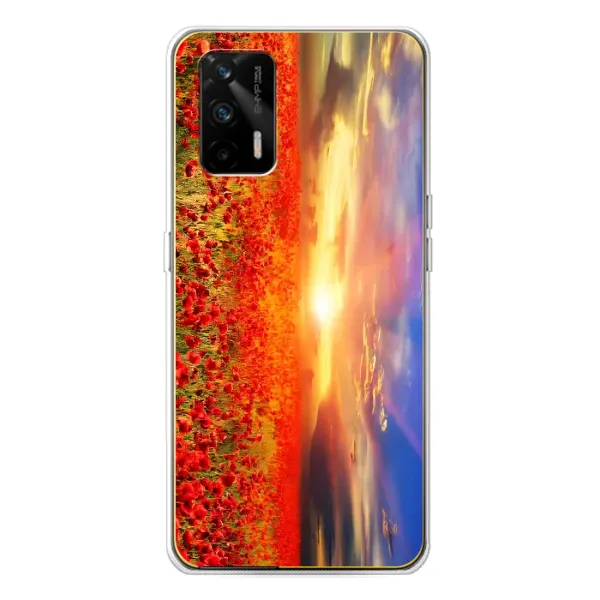 Чехол с рисунком «Поле тюльпанов» для Realme GT 5G Чехол с рисунком «Поле тюльпанов» для Realme GT 5G