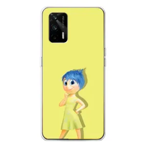 Чехол Головоломка для Realme GT 5G - (AlphaPrint) (Радость)