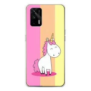 Чохол Unicorn на Realme GT 5G (Яскравий Єдинорог)