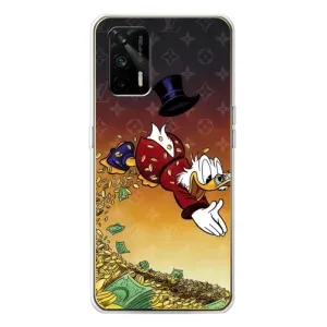 Силіконовий чохол для Realme GT 5G (Скрудж Луі Віттон)