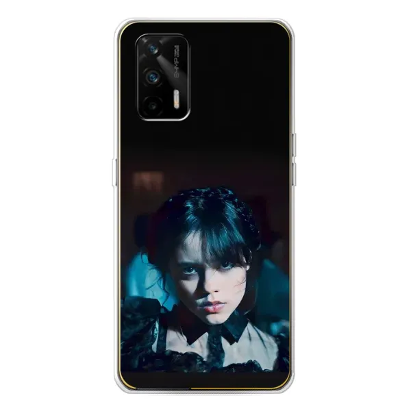 Чехол с рисунком «Танец Уэнсдей» для Realme GT 5G Чехол с рисунком «Танец Уэнсдей» для Realme GT 5G