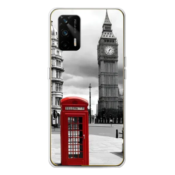 Чехол с рисунком «TELEPHONE» для Realme GT 5G Чехол с рисунком «TELEPHONE» для Realme GT 5G