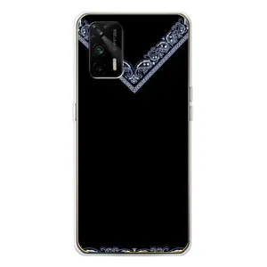 Силиконовый Чехол на Realme GT 5G (Воротник вышиванки)