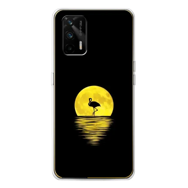 Чехол с рисунком «Желтый Закат» для Realme GT 5G Чехол с рисунком «Желтый Закат» для Realme GT 5G
