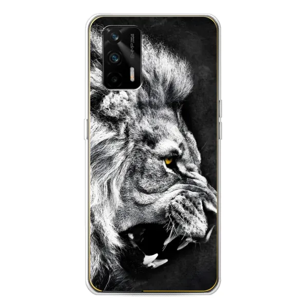 Чехол с рисунком «Злой ЛЕВ» для Realme GT 5G Чехол с рисунком «Злой ЛЕВ» для Realme GT 5G