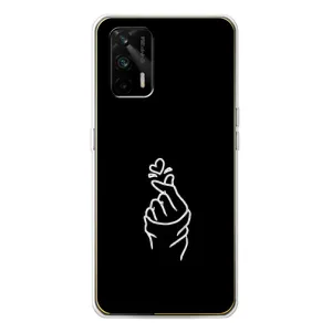 Чехлы (Знак сердечка) на Realme GT 5G (Знак Сердечка)