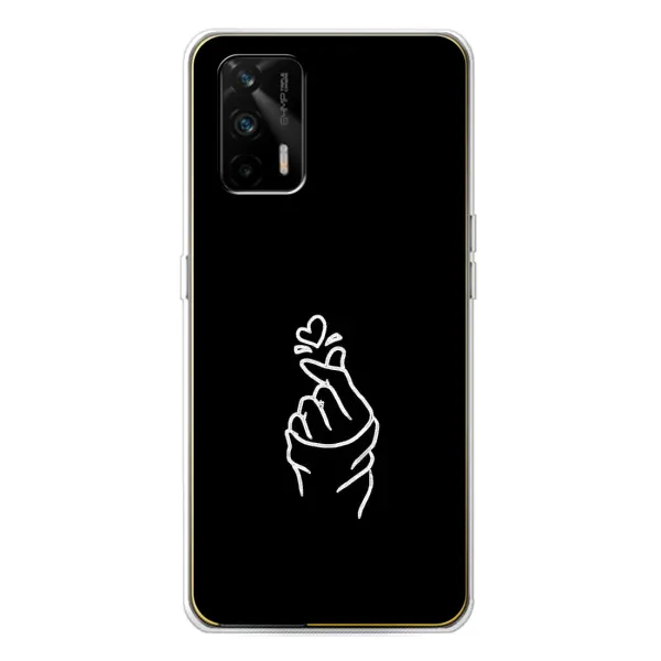 Чехол с рисунком «Знак Сердечка» для Realme GT 5G