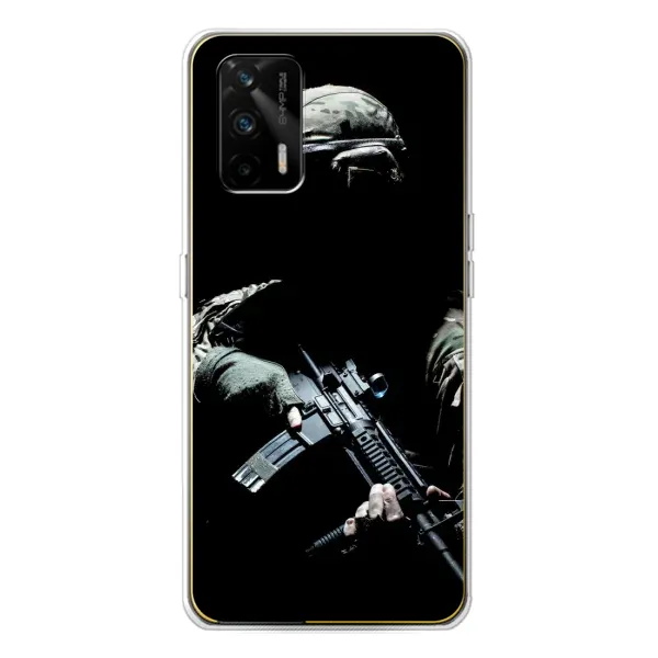 Чехол с рисунком «ЗСУ снайпер» для Realme GT 5G Чехол с рисунком «ЗСУ снайпер» для Realme GT 5G