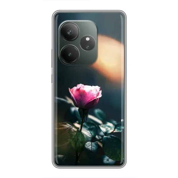 Чехол с рисунком «Цветок ночной» для Realme GT 6 Чехол с рисунком «Цветок ночной» для Realme GT 6